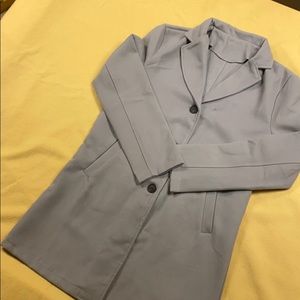 Men’s grey pea coat size M